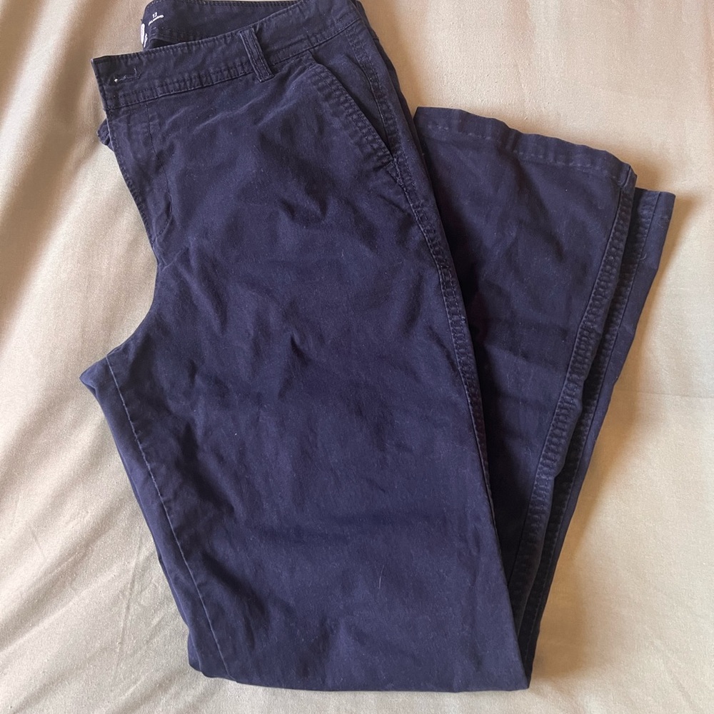 Old Navy Dark Blue Straight Leg Pants